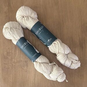 Shibui Knits Yarn in Fern 2 Skeins